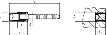                                             Korki uszczel­nia­ją­ce Expan­der® z wyciąganą kotwą
 IM0002548 Zeichnung
