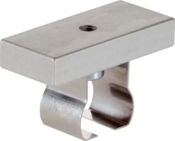 Supports for Clamping Bar with spring-loaded catch
