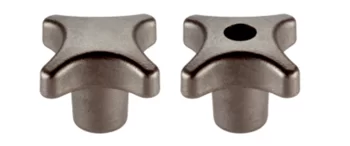 Palm Grips DIN 6335 stainless steel, die-cast