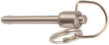 Ball Lock Pins with Ring Handle single acting - comply with NAS / MS17987