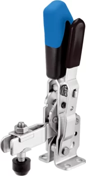 Vertical Toggle Clamps with horizontal base and safety lock