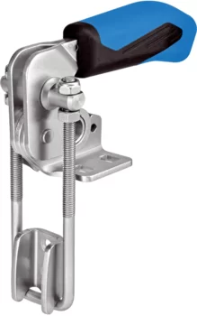 Toggle Clamps Hook Type vertical, with horizontal base