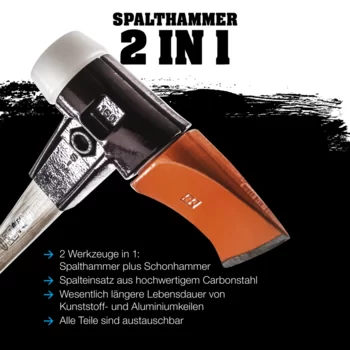                                             SIM­PLEX-Spalt­ham­mer mit Tempergussgehäuse und Hickorystiel
 IM0014777 Foto ArtGrp Zusatz de

