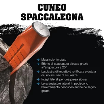                                             Cuneo spac­ca­le­gna include una comoda custodia di trasporto in confezione di plastica speciale
 IM0015775 Foto ArtGrp Zusatz it
