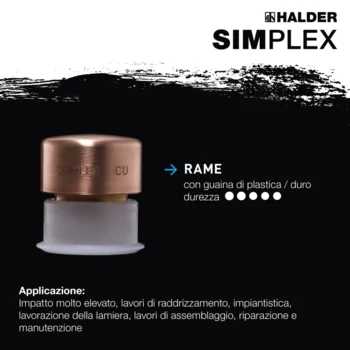                                             Maz­zuo­le SIM­PLEX Rame; con corpo in ghisa rinforzata e manico in fibra di vetro.
 IM0016146 Foto ArtGrp Zusatz it
