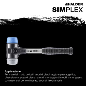                                             Maz­zuo­le SIM­PLEX TPE-morbido / TPE-medio; con sede In ghisa rinforzata e manico in fibra di vetro.
 IM0016373 Foto ArtGrp Zusatz it
