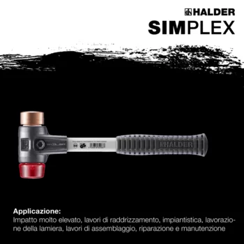                                             Maz­zuo­le SIM­PLEX Rame / plastica; con sede in ghisa rinforzata e manico in fibra di vetro
 IM0016429 Foto ArtGrp Zusatz it
