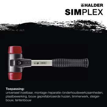                                             SIM­PLEX-Hamer Plastic; met versterkte gietijzeren behuizing en een fiberglas steel 
 IM0016356 Foto ArtGrp Zusatz nl

