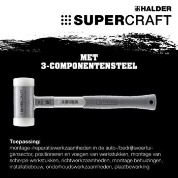                                             SU­PER­CRAFT kunst­stof ha­mers met ergonomische gevormde, anti-slip en breuk vaste 3 componenten steel
 IM0016624 Foto ArtGrp Zusatz nl
