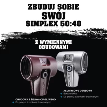                                             Pu­deł­ko Pro­mo­cyj­ne­ Jo­iner SIMPLEX soft-face mallet 50:40, TPE-soft / Superplastic plus 2x BESSEY GEARKLAMP
 IM0016793 Foto ArtGrp Zusatz pl
