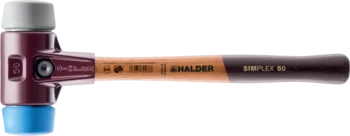                                             SIMPLEX soft-face mallets TPE-soft / TPE-mid; with cast iron housing and high-quality wooden handle
 IM0008934 Foto ArtGrp
