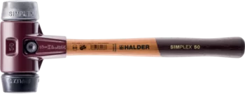                                             SIMPLEX soft-face mallets Rubber composition / soft metal; with cast iron housing and high-quality wooden handle
 IM0008942 Foto ArtGrp
