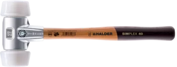                                             SIMPLEX soft-face mallets, 50:40 Superplastic; with aluminium housing and high-quality wooden handle
 IM0008951 Foto ArtGrp
