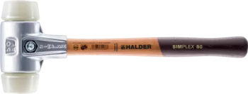                                             SIMPLEX soft-face mallets Nylon; with aluminium housing and high-quality wooden handle
 IM0008953 Foto ArtGrp
