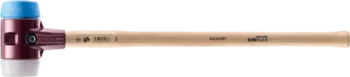                                             SIMPLEX 的長柄大槌 TPE-軟/超塑； 帶鑄鐵外殼和山核桃木手柄
 IM0013493 Foto ArtGrp
