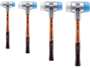                                             SIMPLEX soft-face mallets TPE-soft / superplastic; with aluminium housing and high-quality wooden handle
 IM0014462 Foto ArtGrp
