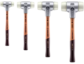                                             SIMPLEX soft-face mallets Nylon; with aluminium housing and high-quality wooden handle
 IM0014521 Foto ArtGrp
