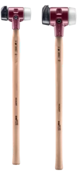                                             SIMPLEX 的長柄大槌 具有“站立”功能的橡膠組合物 /超塑性； 帶鑄鐵外殼和山核桃木手柄
 IM0014535 Foto ArtGrp
