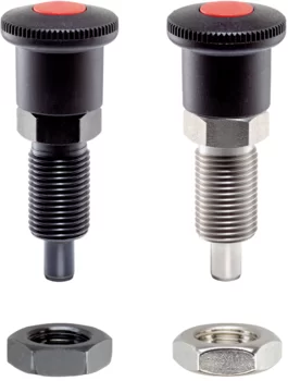 Accessories for: 22122. Index Plungers with rapid locking head