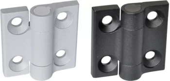 Hinges Zinc die-cast, with indexing positions