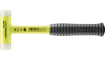                                             Mazzuola SUPERCRAFT  con manico in tubo di acciaio antirottura, verniciato in color giallo fluorescente, ergonomico, impugnatura antiscivolo
 IM0013932 Foto

