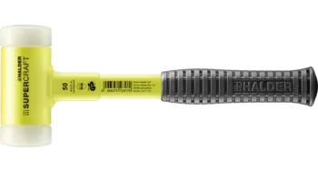                                             SUPERCRAFT-Schonhammer mit bruchsicherem Stahlrohrstiel, gelb-fluoreszierend beschichtet und ergonomisch geformtem, rutschsicherem Griff
 IM0013934 Foto
