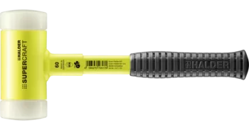                                             Mazzuola SUPERCRAFT  con manico in tubo di acciaio antirottura, verniciato in color giallo fluorescente, ergonomico, impugnatura antiscivolo
 IM0013935 Foto
