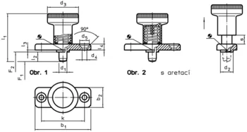                                             Zajišťovací kolíky s boční montáží
 IM0003066 Zeichnung cz
