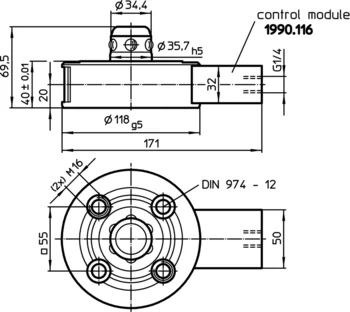                                             Connecting Elements modular, hydraulically operated
 IM0000661 Zeichnung en
