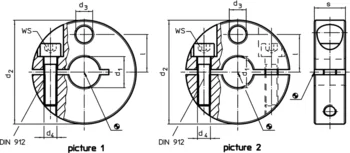                                             固定轴环 带有感应器的接头  
 IM0000913 Zeichnung en

