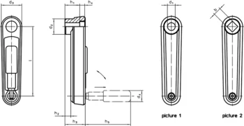                                             Crank Handles with folding handle
 IM0009664 Zeichnung en
