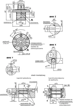                                             Ele­men­ty łą­czą­ce sterowane hydraulicznie, działanie podwójne, podnoszenie i wydmuchiwanie
 IM0000686 Zeichnung pl
