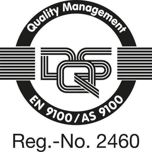 Certyfikat zgodności z normą EN 9100:2016